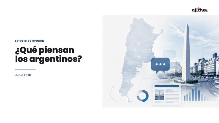 Portada del estudio Opinión pública — Argentina